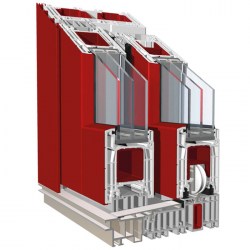KBE-PremiDoor-76-AluClip-KBE-Rot